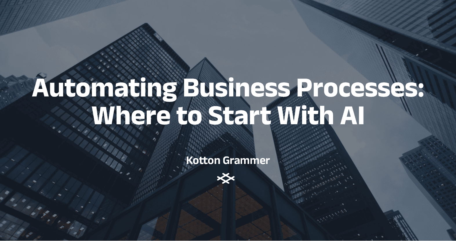 Automating Business Processes: Where to Start With AI